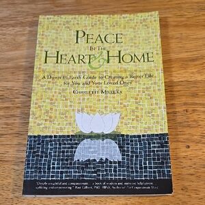 Peace in the Heart & Home - Yellow and Black Cover Book